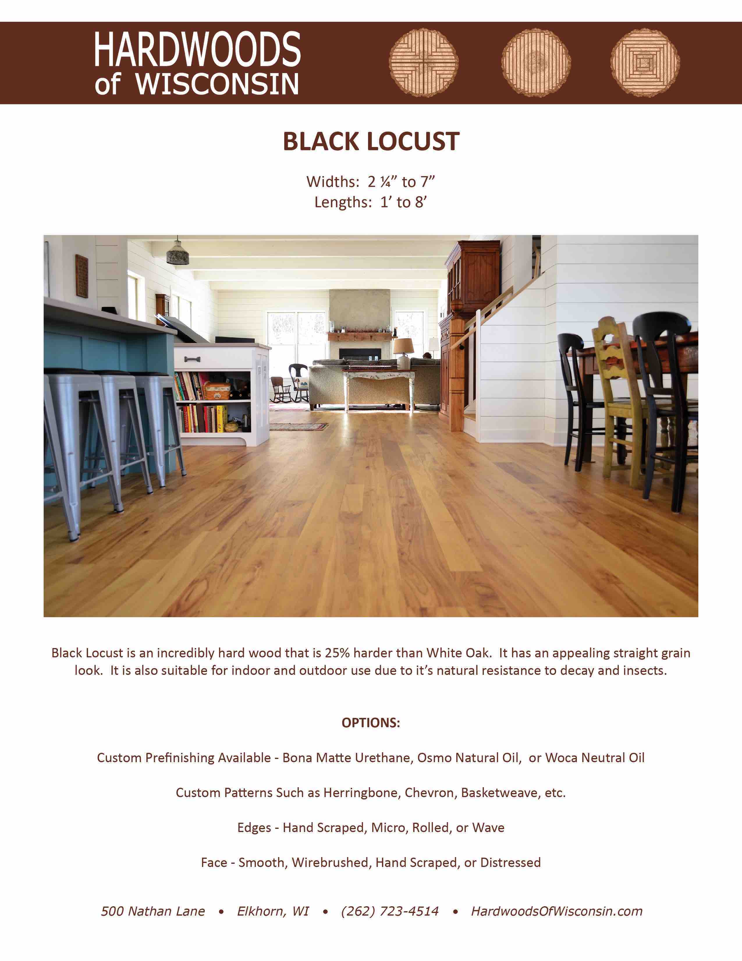 Black Locust Tear Sheet