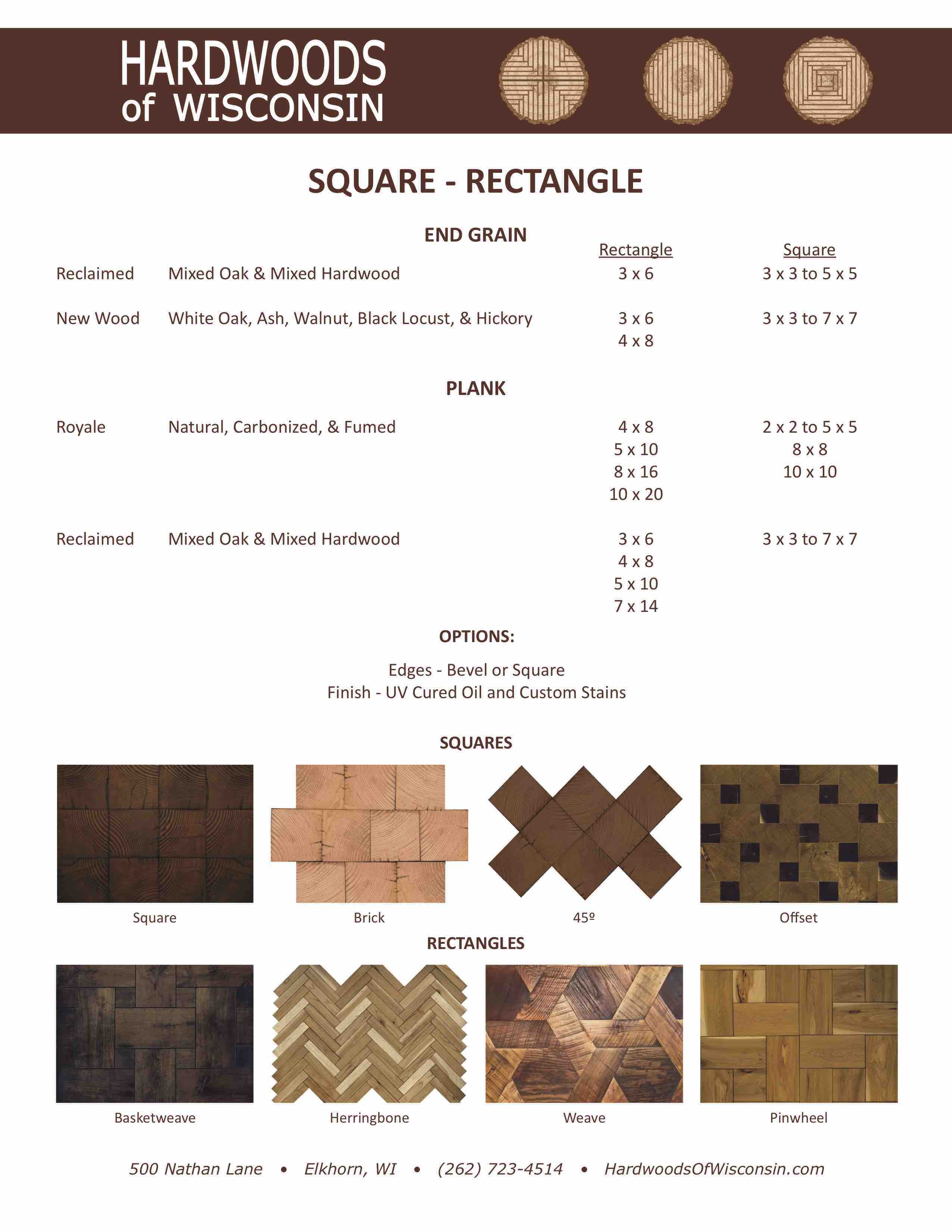 Patterns Square-Rectangle